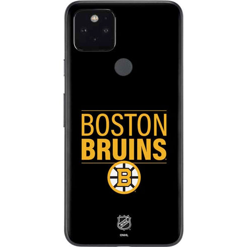 NHL Boston Bruins Lineup Google Pixel 5 Skin